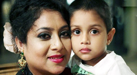 Shabnur & her son