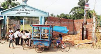 স্কুলের সামনে খোলা খাবার ও খেলনা সামগ্রীর দোকান নয়