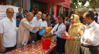 হাত ধোয়া দিবসে চাঁদপুরে র‌্যালী ও আলোচনাসভা