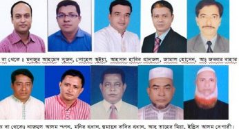 কচুয়ায় দলীয় ১৬  প্রার্থীর নির্বাচনী প্রচারণা