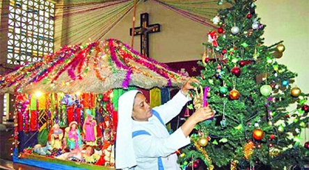 আজ খ্রিস্টান ধর্মাবলম্বীদের বড় দিন