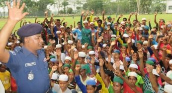 মতলব উত্তরে শিক্ষার্থীদের সাথে পুলিশের মতবিনিময়