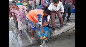 চাঁদপুরে আলুর কোল্ডস্টোরেজ থেকে ৫ হাজার কেজি মিষ্টি জব্দ