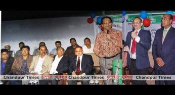 চাঁদপুর ক্লাবে লং টেনিস ও স্নুকার টুর্নামেন্টের উদ্বোধন