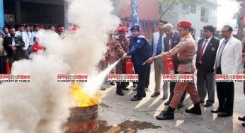 অর্ধশত পদ শূন্য রেখেই দুর্যোগে কাজ করছে চাঁদপুরে ফায়ার সার্ভিস