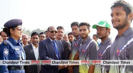 চাঁদপুর স্টেডিয়ামে বঙ্গবন্ধু টি-২০ ক্রিকেট টুর্নামেন্ট উদ্বোধন