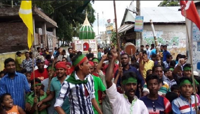 পুরাণবাজারে মহররমের তাজিয়া মিছিল ও দোয়া মাহফিল অনুষ্ঠিত