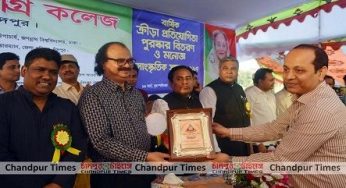 ‘পরিপূর্ণ মানুষ হতে হলে খেলাধুলা ও সাংস্কৃতির বিকল্প নেই’