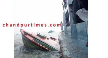 চাঁদপুর মেঘনায় কার্গোর ধাক্কায় অপর কার্গো ডুবি : নিখোঁজ ১