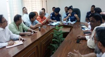 চাঁদপুর শহরের গুরুত্বপূর্ণ স্থানে পুলিশের টহল জোরদার থাকবে