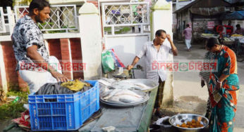 চাঁদপুর শহরে শৃঙ্খলাহীন ভ্রাম্যমান বাজারের আধিক্য