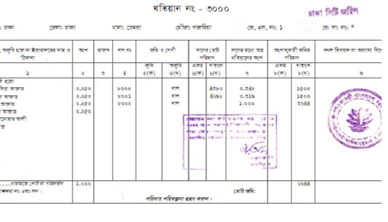 অনলাইনে যেভাবে জমির খতিয়ান/পর্চা পাবেন