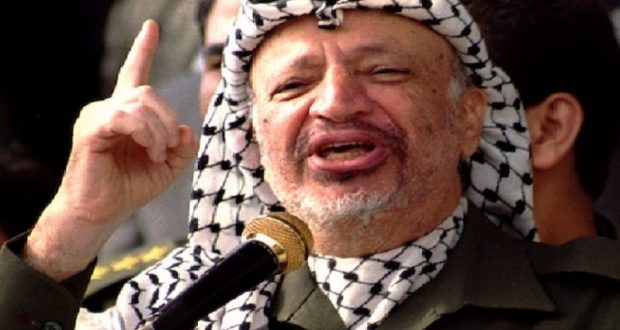 PLO chairman Yasser Arafat