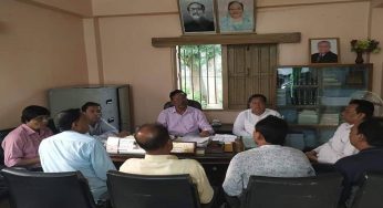 মতলবে জেলা পরিষদ চেয়ারম্যানের সাথে জনপ্রতিনিধিদের মতবিনিময়