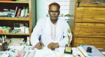 জেলার শ্রেষ্ঠ প্রধান শিক্ষক আব্বাস উদ্দিন সংবর্ধিত