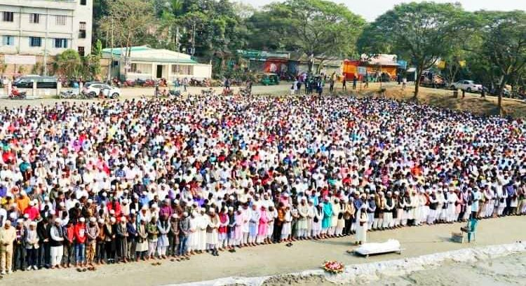 যুবলীগ নেতার জানাযা