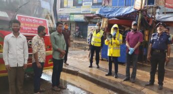 শাহরাস্তি হতে নীলফামারীতে ২৭ জন ধান কাটা শ্রমিক প্রেরণ