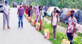 মতলব উত্তরে বেদে পরিবাররা পেলো প্রধানমন্ত্রীর উপহার