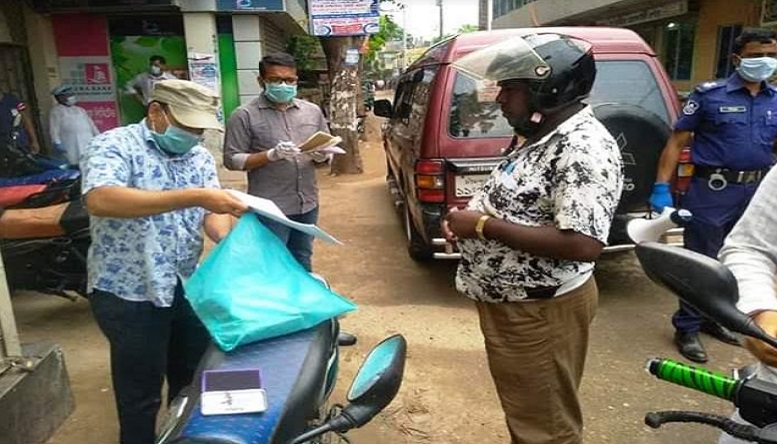 কচুয়ায় ভ্রাম্যমাণ আদালতে  ১০ ব্যক্তিকে অর্থদণ্ড