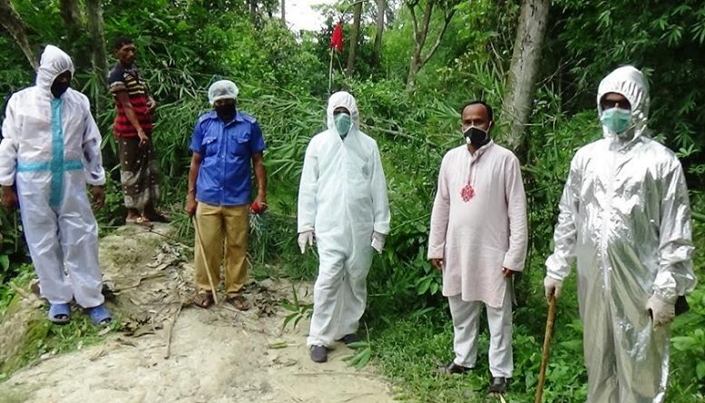 কচুয়ায় ইউপি সচিব করোনায় আক্রান্ত : বাড়ি লকডাউন