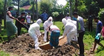 চাঁদপুরে উপসর্গে মৃত খ্রিষ্টান ব্যক্তিকে কবরস্থ করলো ইসলামী আন্দোলন