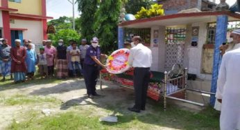 কচুয়ায় মুক্তিযোদ্ধাকে রাষ্ট্রীয় মর্যাদায় দাফন