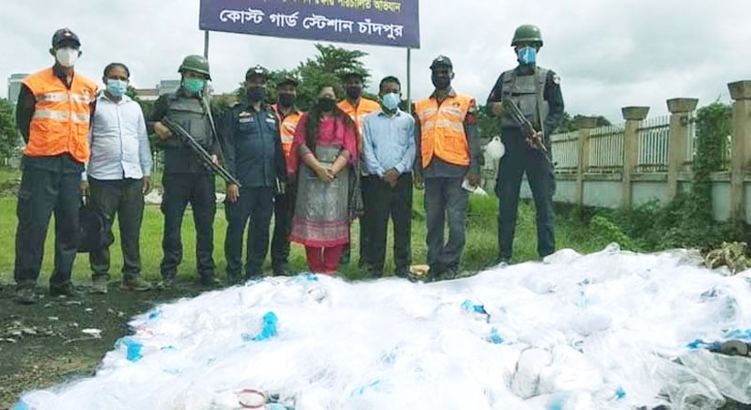 ১০ লাখ মিটার কারেন্ট জাল জব্দ : ৩ ব্যবসায়ীর অর্থদণ্ড