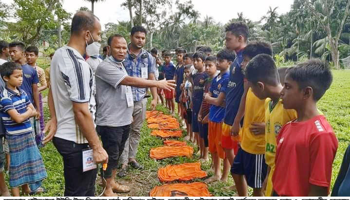 ফরিদগঞ্জে ফুটবলার বাছাই কার্যক্রম শুরু