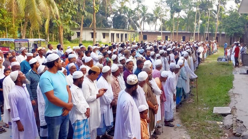 সাংবাদিক জসিম উদ্দিন মিজির পিতার দাফন সম্পন্ন