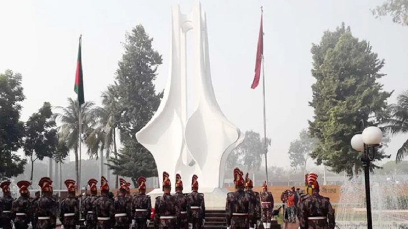 বিজিবি দিবসে শহীদদের প্রতি শ্রদ্ধা