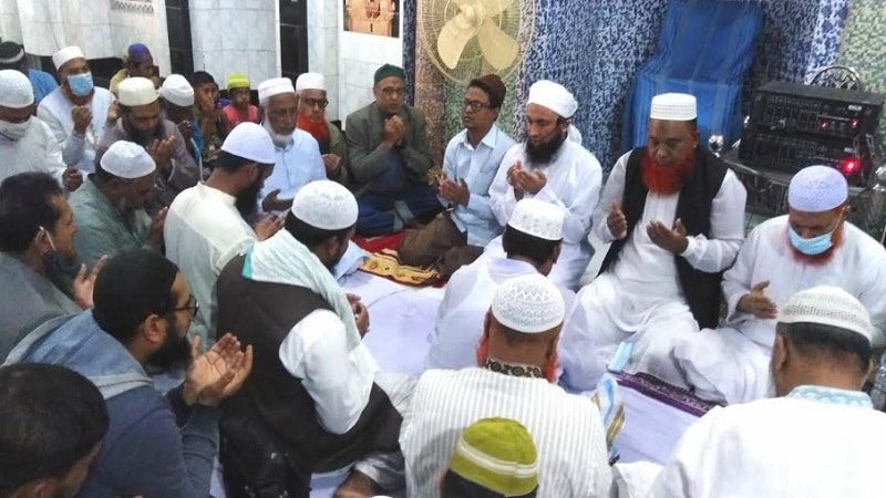 চাঁদপুরে ব্যবসায়ী আবুল কাসেম গাজীর রুহের মাগফিরাত কামনায় দোয়া