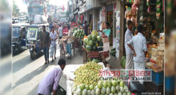 চাঁদপুরে করোনা সংক্রমণের উচ্চ ঝুঁকিতে থাকলেও বাড়ছে না জনসচেতনতা