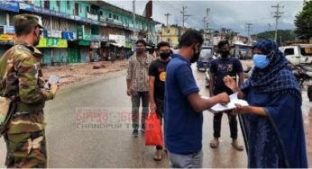 ফরিদগঞ্জে স্বাস্থ্যবিধি না মানায় ১০ মামলায় জরিমানা