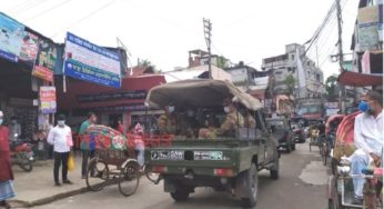 দীর্ঘদিন পর কঠোর লকডাউন দেখল চাঁদপুরবাসী