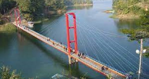 Hangging bridge ..
