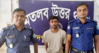 মতলব উত্তরে পলাতক আসামি ‘বেজি’ আটক