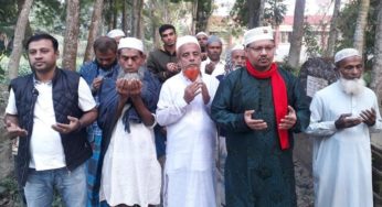 রেদওয়ান খান বোরহানের পিতার মৃত্যুবার্ষিকীতে দোয়া