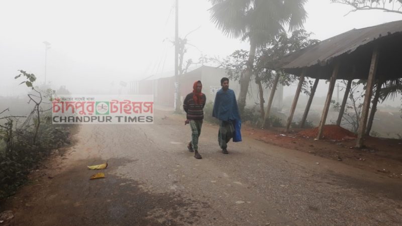 কচুয়ায় শীতের তীব্রতায় বিপাকে খেটে খাওয়া মানুষ