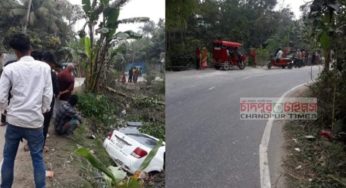 চাঁদপুরে আঁকাবাঁকা সড়কে নেই সওজের নির্দেশনা