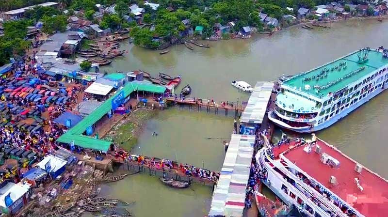 চলতি বছরেই শেষ হবে চাঁদপুরসহ ১৫ নৌ টার্মিনালের কাজ