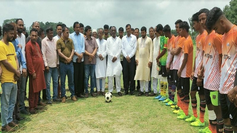 মতলব উত্তরে বঙ্গবন্ধু গোল্ডকাপ ফুটবল টুর্নামেন্ট উদ্বোধন