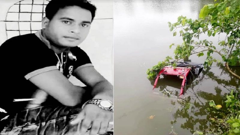 মতলব উত্তরে অটোরিকশা খাদে পড়ে চালক নিহত