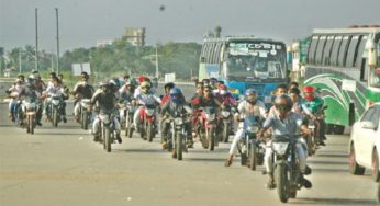 ঈদের ৭ দিন এক জেলার মোটরসাইকেল অন্য জেলায় নিষিদ্ধ