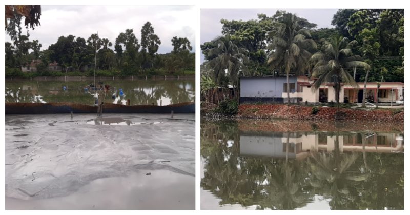 ফরিদগঞ্জে ড্রেজারে খুঁড়ে খাচ্ছে সরকারি রাস্তা ও প্রাথমিক বিদ্যালয়