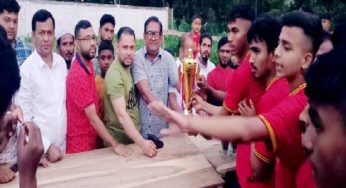 ছেংগারচরে গোল্ডকাপ ফুটবল টুর্নামেন্টের ফাইনাল সম্পন্ন