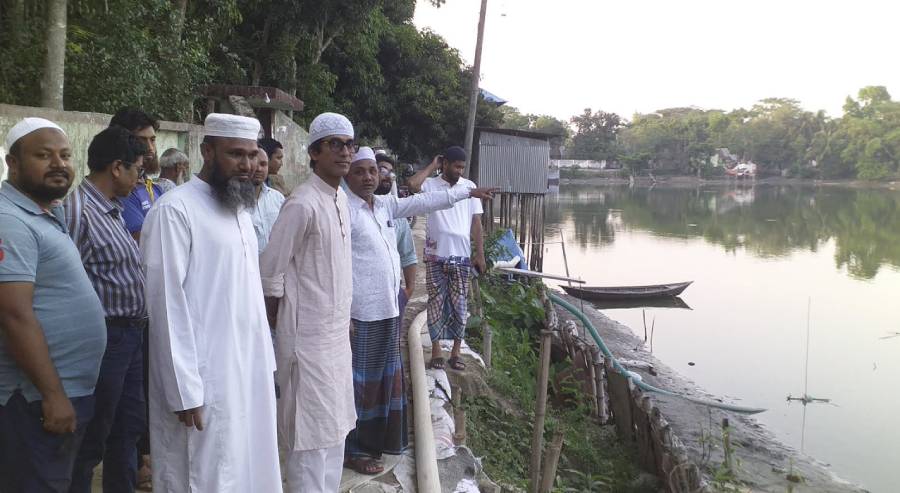 ওয়াইবাবুর দিঘীরপাড় রাস্তা পরিদর্শনকালে যা বললেন পৌর মেয়র