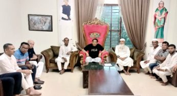 মতলব উত্তরে নেতাকর্মীদের সাথে মায়া চৌধুরীর ঈদ পরবর্তী শুভেচ্ছা বিনিময়