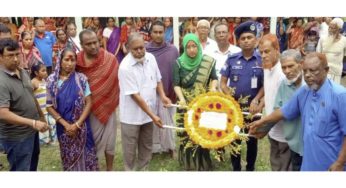 মতলবে মুক্তিযোদ্ধা স্বদেশ রঞ্জন সকারের রাষ্টীয় মর্যাদায় সৎকার