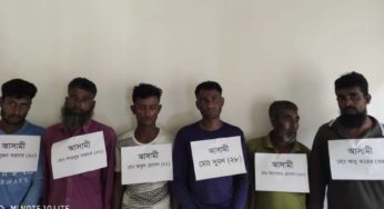 মতলব উত্তরে নৌপুলিশের অভিযানে ৬ জেলে আটক