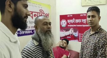 দুই পুলিশ সদস্যের মানবিকতায় রক্তের সহযোগিতা পেলো মুমূর্ষ প্রসূতি মা